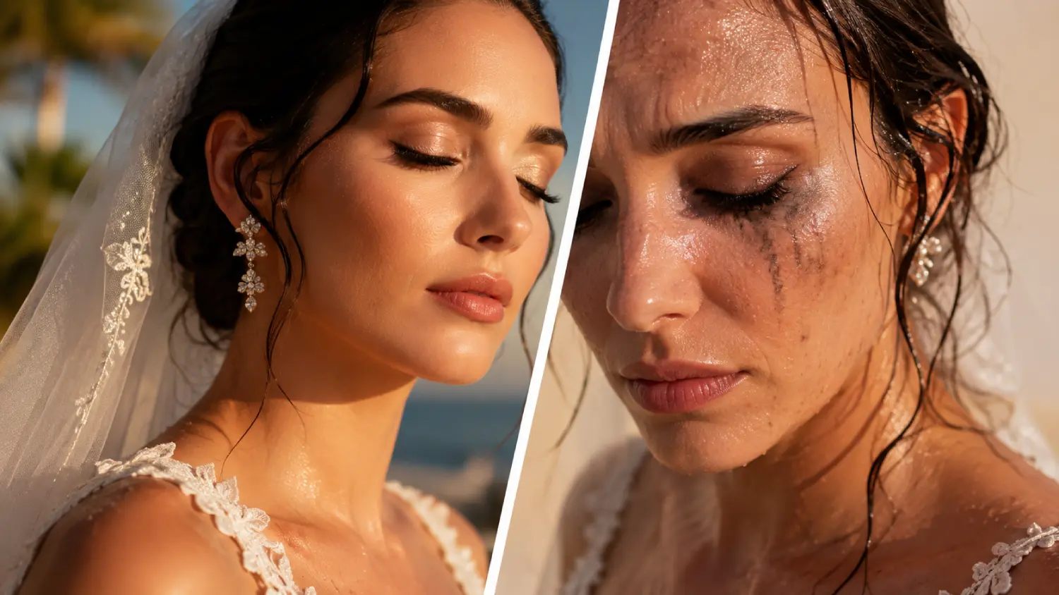Maquillage mariée par forte chaleur : ce qui tient vraiment et ce qui fond