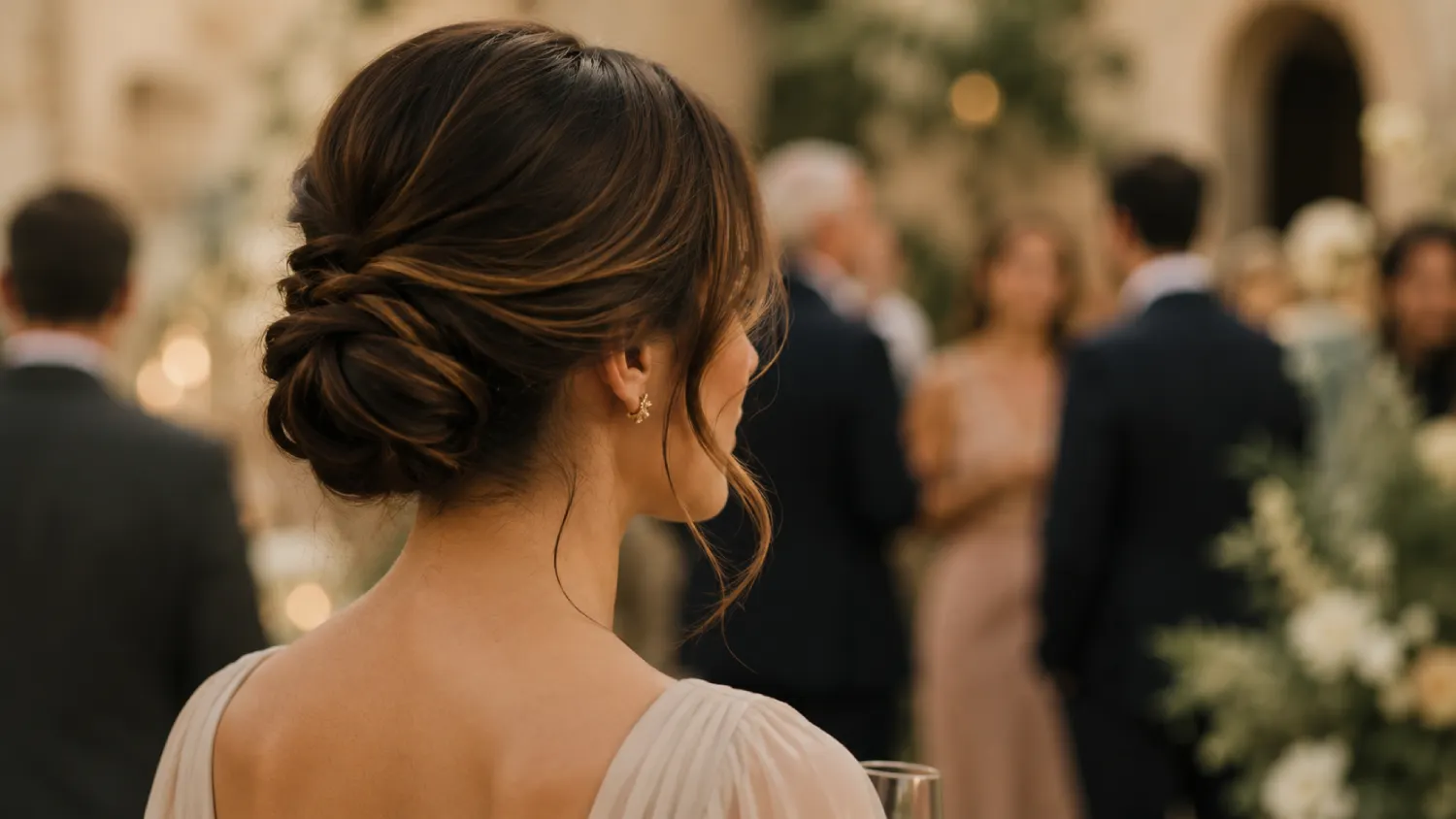 Le chignon pour une invitée de mariage : élégant sans en faire trop