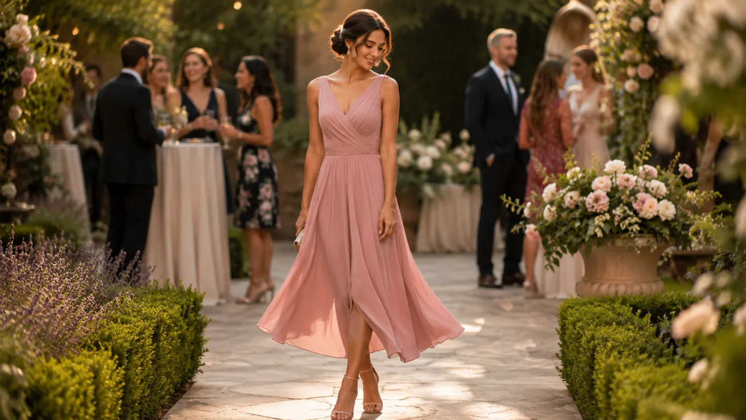 La robe de cocktail pour un mariage : trouver le bon équilibre entre chic et confort